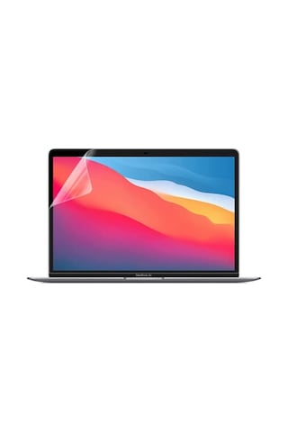 Apple Uyumlu MacBook Air 13.3' Ekran Koruyucu Nano Esnek Kırılmaz Koruyucu A2337 A2179 A1932 Çok Renkli