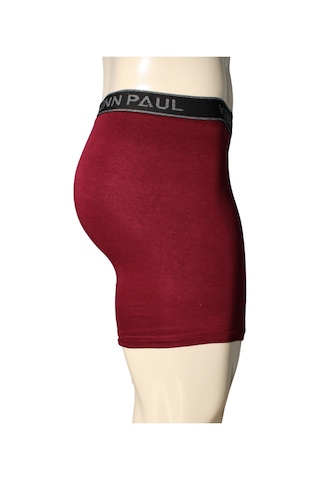 Kennpaul Bambu Uzun Paçalı Erkek Boxer - Bordo, Nefes Alır, Konforlu Bordo