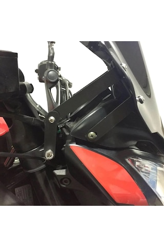 Gp Kompozit Bajaj Pulsar Ns 200 2011-2024 Uyumlu Ön Tur Camı Siyah
