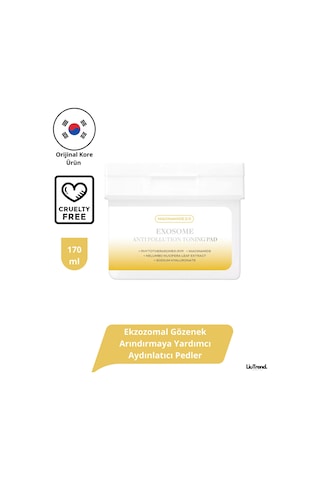 Apothe Exosome Anti-pollution Toning Pad 170 Ml Ekzozomal Gözenek Arındırıcı Aydınlatıcı Pedler