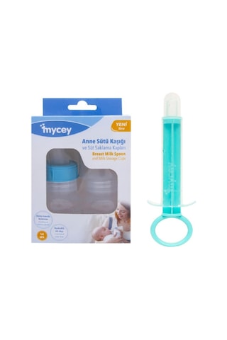 Mycey Anne Sütü Kaşığı Ve Süt Saklama Kapları + İlaç ve Vitamin K
