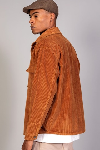 Little Cup Jeans Co Erkek Camel Gömlek Model Oversize Pamuklu Kadife Ceket