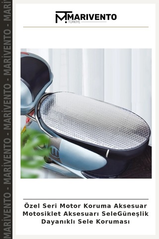 Özel Seri Motor Koruma Aksesuar Motosiklet Aksesuarı Selegüneşlik Dayanıklı Sele Koruması