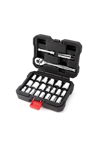 Workpro Wp202541 3/8 Cr-v 24 Parça Metrik/inç Ağır Hizmet Lokma Takımı