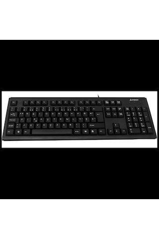 A4 Tech Km-720, Siyah, Usb Kablolu, Türkçe F, Multimedya Klavye