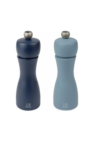 Peugeot Tahiti K. Biber Tuz Değirmeni 2 Li Set 15 Cm Night Blue & Azure Mavi