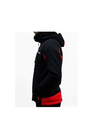 Mudwill Softshell Erkek Mont Ceket Kırmızı-Siyah