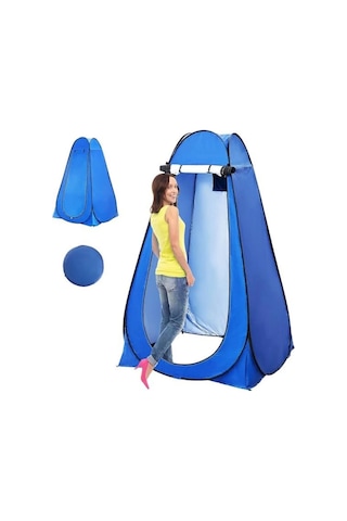 Kamp Otomatik Giyinme Ve Tuvalet Kabini 120 X 120 X 190 Cm Çok Renkli