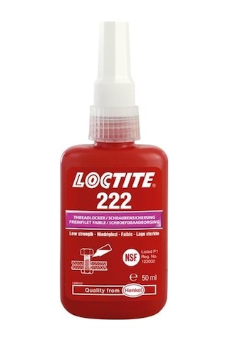 Loctite 222 Civata Sabitleyici Kolay Sökülebilir 50 Ml (552990145)
