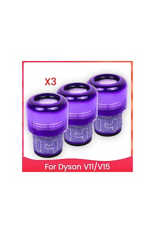 V11/v15 Elektrikli Süpürge İçin Hepa Filtresi: Yıkanabilir Filtre Yedek Parçaları - Yongtao