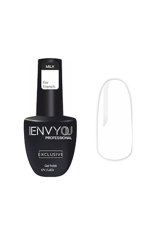 Envy Kalıcı Oje For French Collection Yarı Şeffaf Milk Süt Beyazı Kalıcı Oje 15gr
