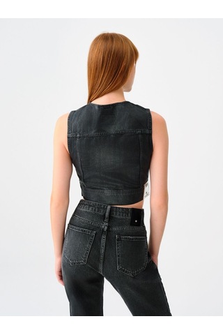 LOFT Slim Fit Kadın Yelek Lf2036163 Q1.v1 Denim