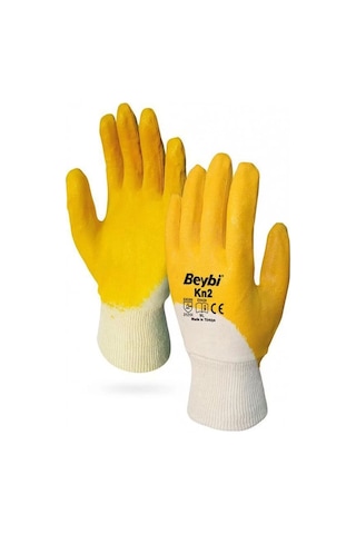 Beybi Nitril Kaplı İş Eldiveni Dayanıklı Ve Konforlu Kn2 Ce En 388 420 Kaplamalı