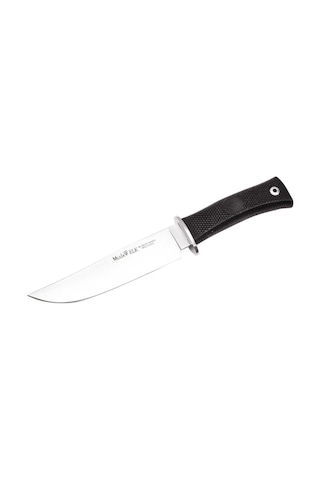 Muela Tactical Kamp Bıçak 14,6 Cm,Siyah Kauçuk Saplı Siyah