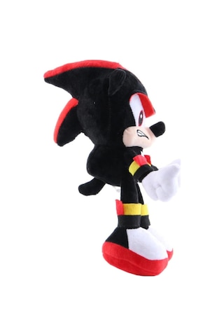 66088 Sonic Boom Arkadaşları Figür Peluş Oyuncak Büyük Boy Kirpi Shadow