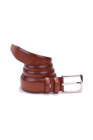 Dagoster DMK26-302 Taba 3.5 CM Suni Deri Erkek Kemer Taba