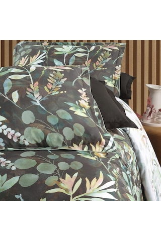 Sarev Chelsea Multi King Size %100 Pamuk Saten "300 Tc" Nevresim Takımı Kahverengi