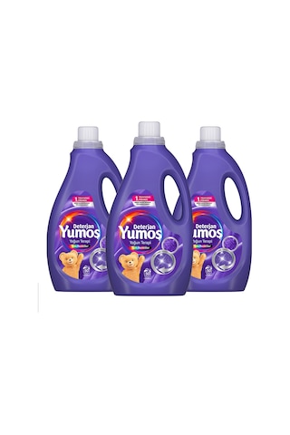 Yumoş Sıvı Bakım Deterjanı 2500 Ml Tüm Renkler İçin X3 Diğer