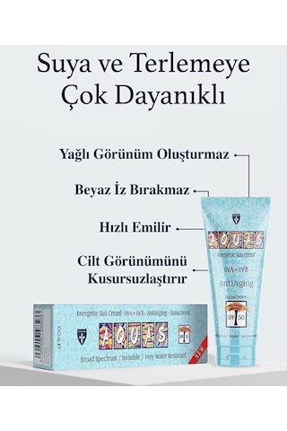 Aquas Yaşlanma Karşıtı Spf 50+ Güneş Kremi 100 Ml