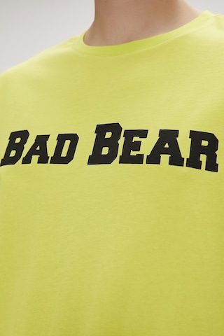Bad Bear Title Yeşil Logo Baskılı Basic Erkek Tişört-yeşil Yeşil