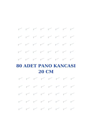Tel Pano Standı 90x190 Cm Krom 80 Adet Kanca Bijuteri Standı Çorap Standı Telefon Standı