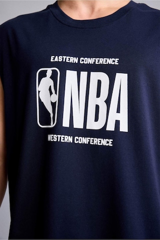 Defacto Nba Lisanslı Boxy Fıt Lacivert Atlet H3851ax26smnv253 Lacivert-nv253