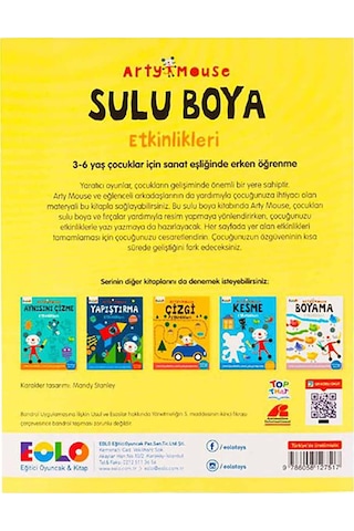 Sulu Boya Etkinlikleri-Arty Mouse- Eolo