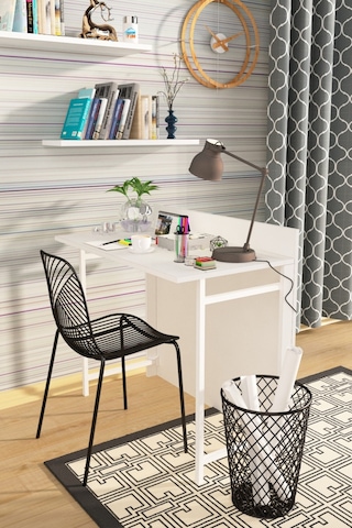 Frezya Katlanır Portatif Çalışma Masası Beyaz