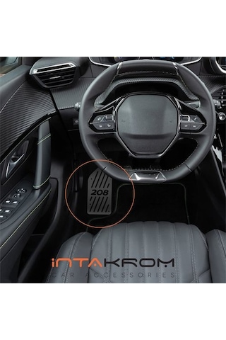 Peugeot 208 Krom Ayak Dinlendirme Pedalı 2019 Ve Üzeri