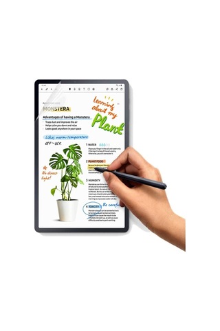 Samsung Galaxy Uyumlu Tab S6 Lite Sm-p610 P617 Ekran Koruyucu Paper Like Pencil Destekli Film Kağıt Hissi Kılıf