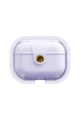 Apple Uyumlu AirPods Pro Zore Airbag 33 Darbelere Karşı Dayanıklı Magnetik Kılıf-mor