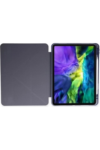Honor Pad X9 11.5'' Inç 2023 Tablet Uyumlu Kılıf Katlanır Kalemlikli Standlı Uyku Modlu Akıllı Kapak Kılıf