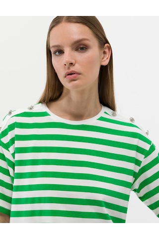 Pierre Cardin Kadın Zümrüt Tişört 50263372-vr055 Zümrüt Yeşili