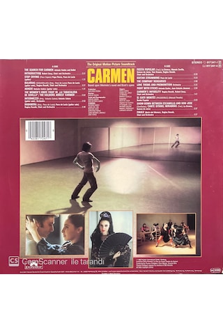 Carlos Saura Carmen Lp Klasik Plak
