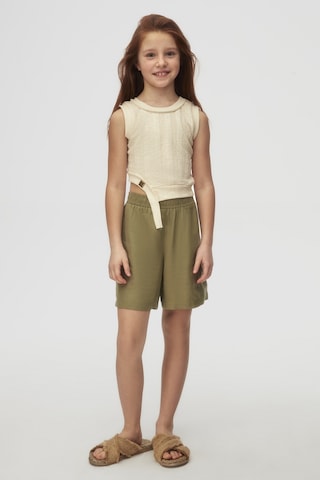 Nk Kids Homely Kız Çocuk Crop T-shirt 38342 Krem