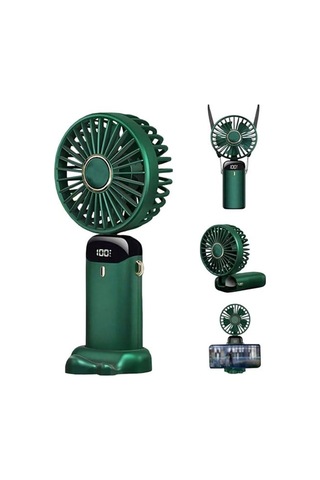 Pm-25103 Yeşil Kokulu Oynar Başlıklı Taşınabilir Fan Vantilatör