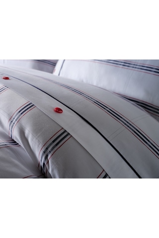 Marine Nevresim Takımı Meridian Çift King Size - Beyaz