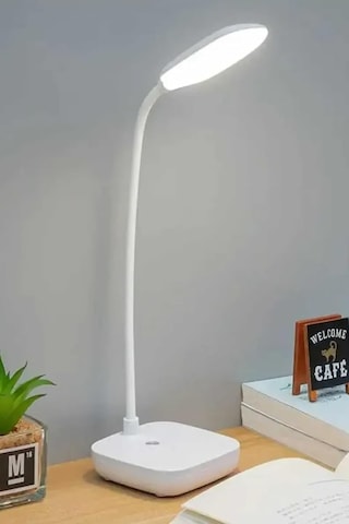 Kablosuz Şarjlı Dokunmatik Üç Renk Led Masa Lambası Ders Çalışma Okuma Işığı Dimmer Ayarlı Wb-01 Diğer 78685462