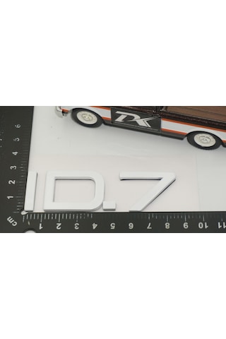 Dk Tuning Vw Volkswagen İd 7 Bagaj Beyaz Yazı Logo Arma Volkswagen