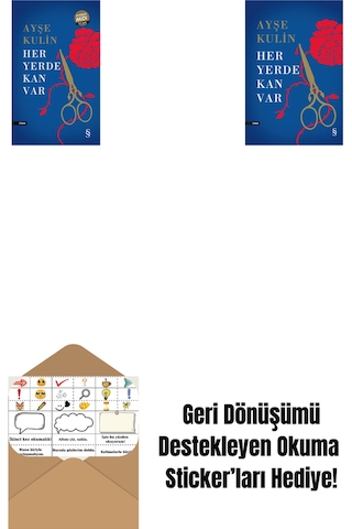 Her Yerde Kan Var Midi Boy + Her Yerde Kan Var Ciltli + Okuma Sticker'ları