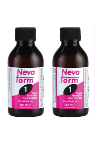 Neva Soğuk Perma Krem Losyonu Normal Saçlar 2 X 100 Ml