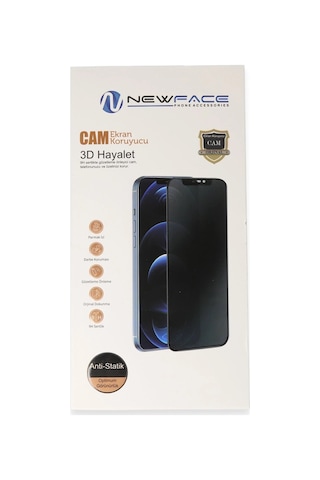 Uray Store Samsung Galaxy Uyumlu S22 3d Antistatik Hayalet Cam Ekran Koruyucu