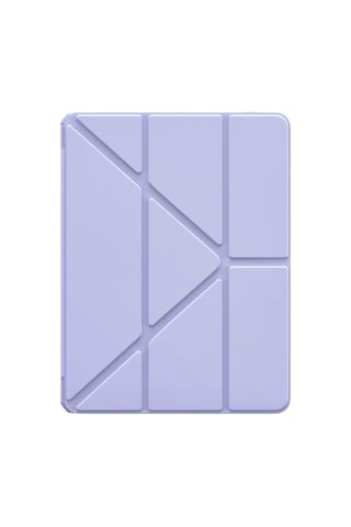 Baseus Minimalist İpad Air 4-5-6-7 10.9" Tablet Kılıfı - Mor Kapaklı Kılıf