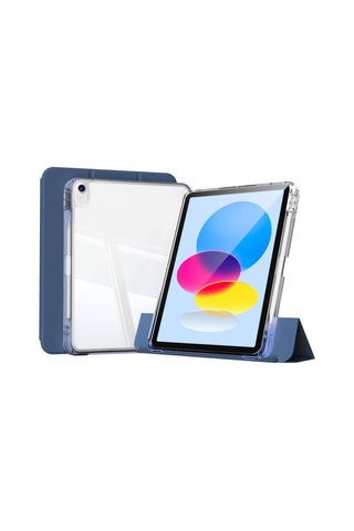 Apple İpad 10.9 2022 10.nesil Uyumlu Standlı Akıllı Uyandırma Ve Uyku Özellikli Yeni Nesil Kılıf Kapaklı Kılıf