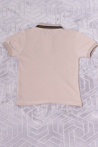 Hçm Erkek Çocuk Tshirt Polo Yaka A7 Bej