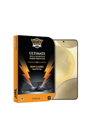 Buff Galaxy Uyumlu S24 Classic Darbe Emici Ekran Koruyucu