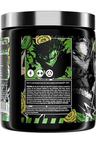 Ultra Stim Pre-workout: Energy, Focus & Power Lemon Lıme 209.64 G.