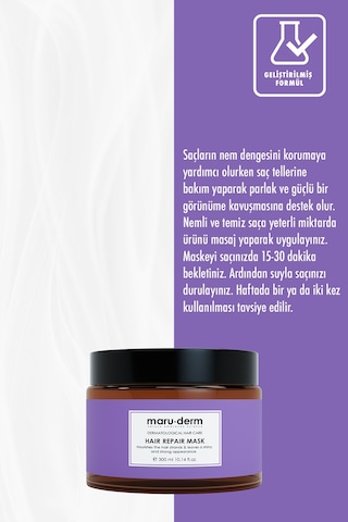Maruderm Onarıcı Saç Maskesi 300 ML