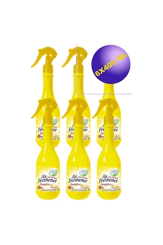 Fuji Air Freshener Beyaz Zambak Oda Kokusu 6 x 400 ML