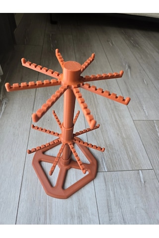 Anahtarlık Standı Renkli 2 Katlı Dönen/organizer Düzenleyici